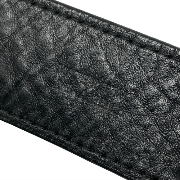 Giuseppe Zanotti Designer Crystal Encrusted Calfskin Leather Belt Size 100cm - Picture 8 of 12